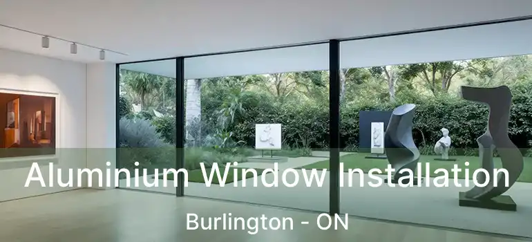  Aluminium Window Installation Burlington - ON