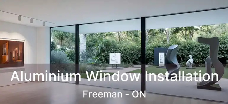  Aluminium Window Installation Freeman - ON