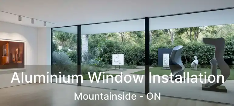  Aluminium Window Installation Mountainside - ON