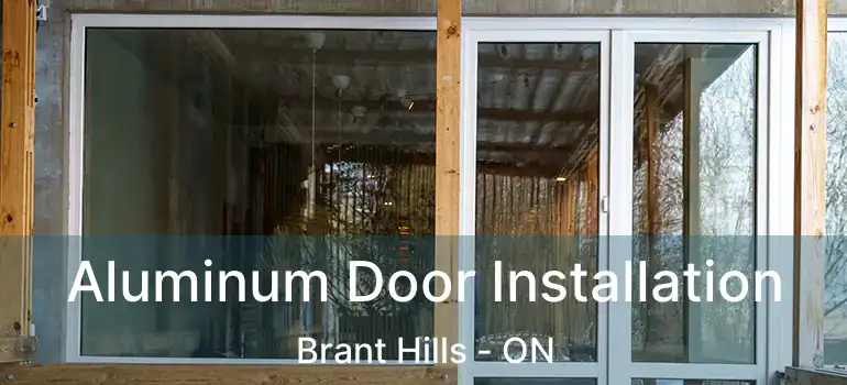  Aluminum Door Installation Brant Hills - ON