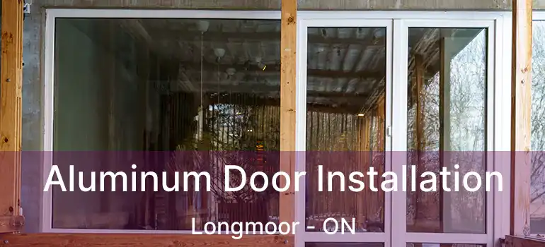 Aluminum Door Installation Longmoor - ON