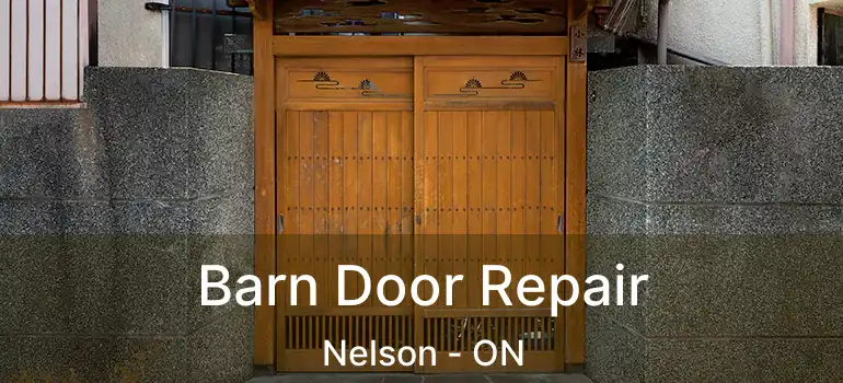  Barn Door Repair Nelson - ON