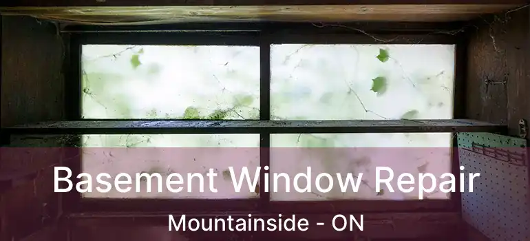  Basement Window Repair Mountainside - ON