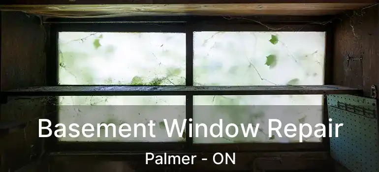  Basement Window Repair Palmer - ON