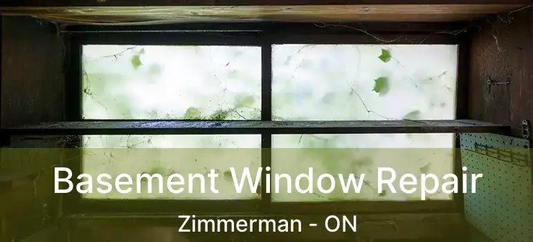  Basement Window Repair Zimmerman - ON