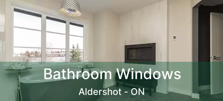  Bathroom Windows Aldershot - ON