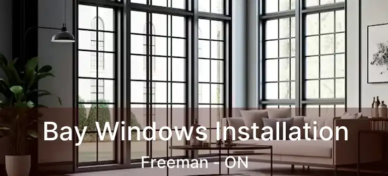  Bay Windows Installation Freeman - ON