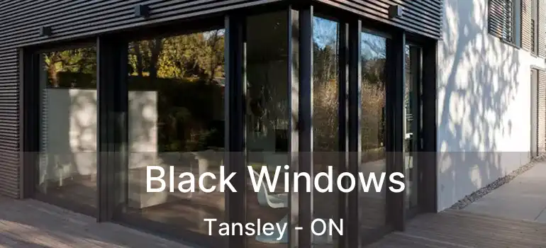  Black Windows Tansley - ON