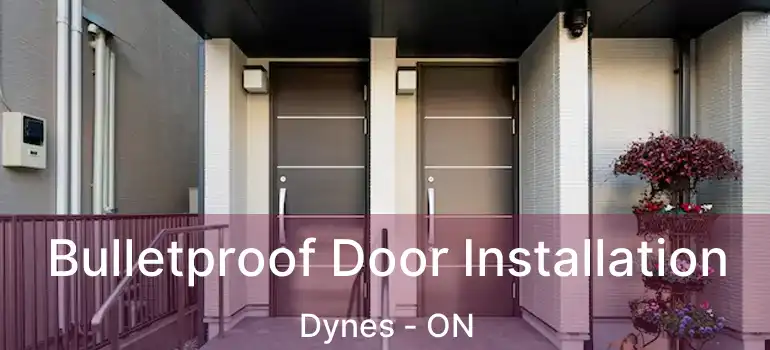  Bulletproof Door Installation Dynes - ON