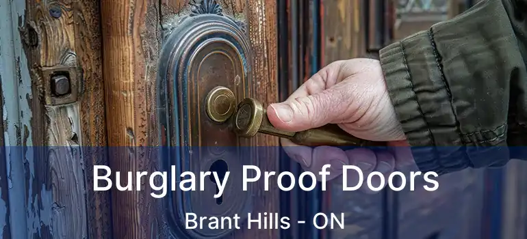  Burglary Proof Doors Brant Hills - ON