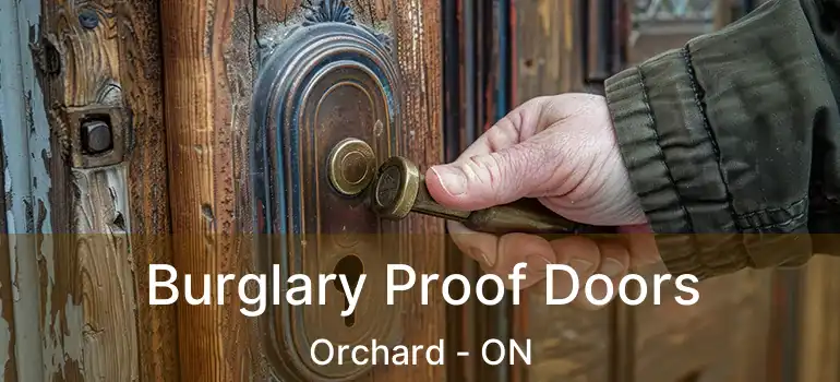  Burglary Proof Doors Orchard - ON