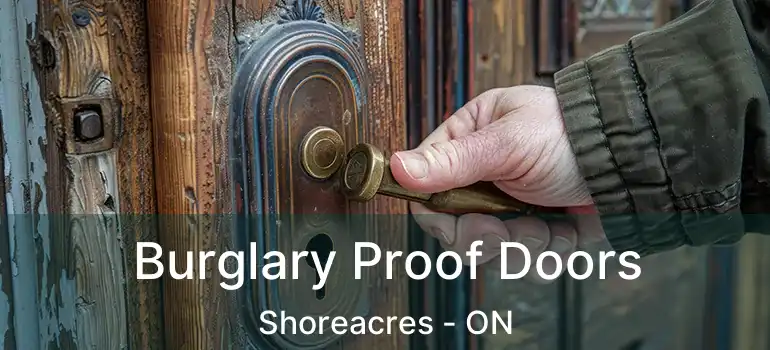  Burglary Proof Doors Shoreacres - ON
