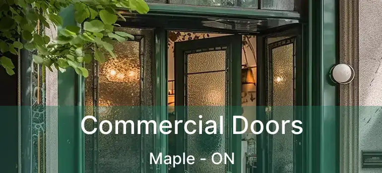  Commercial Doors Maple - ON