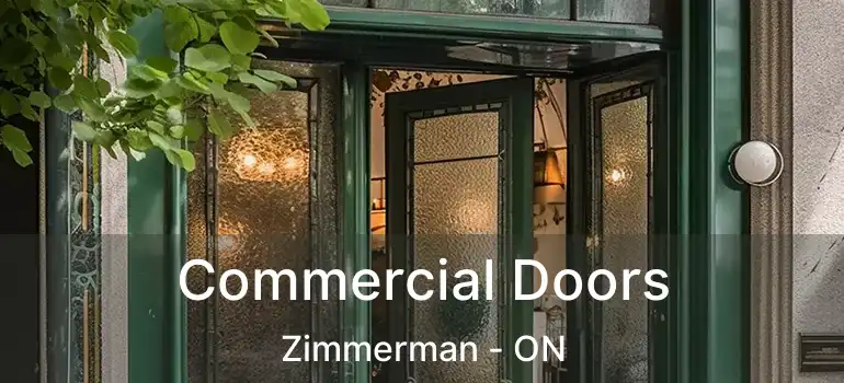  Commercial Doors Zimmerman - ON