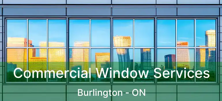  Commercial Window Services Burlington - ON