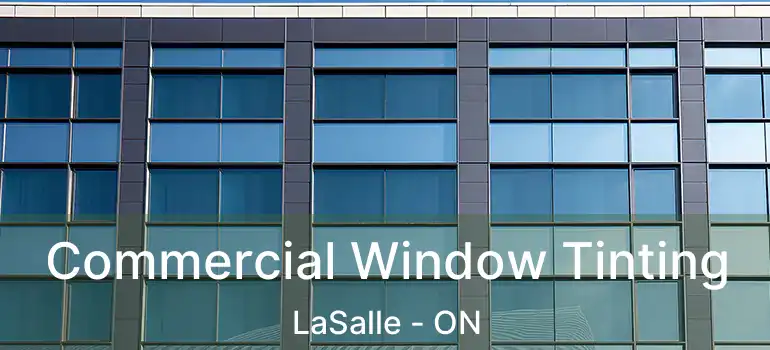  Commercial Window Tinting LaSalle - ON