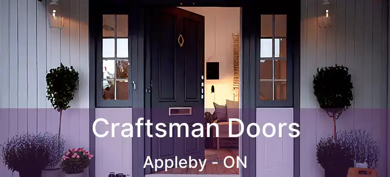  Craftsman Doors Appleby - ON
