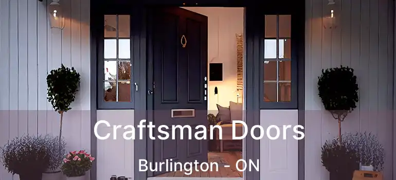  Craftsman Doors Burlington - ON
