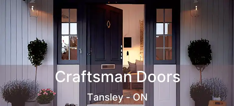  Craftsman Doors Tansley - ON