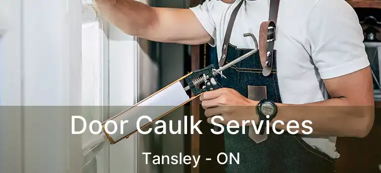  Door Caulk Services Tansley - ON