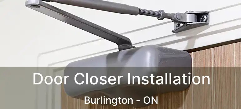  Door Closer Installation Burlington - ON