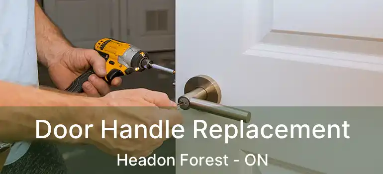  Door Handle Replacement Headon Forest - ON