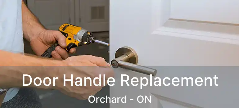  Door Handle Replacement Orchard - ON