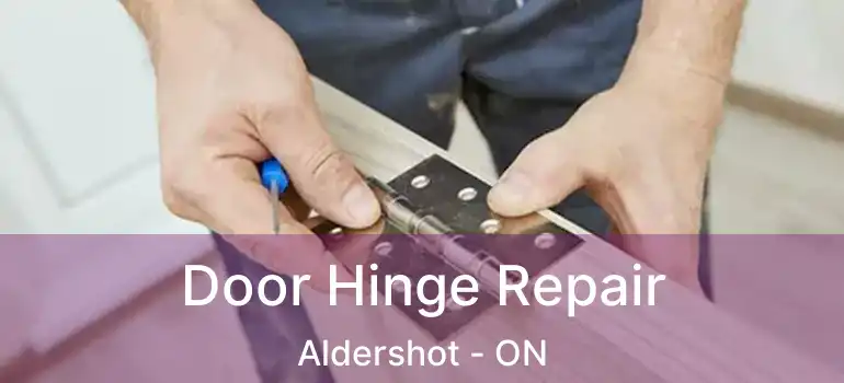  Door Hinge Repair Aldershot - ON