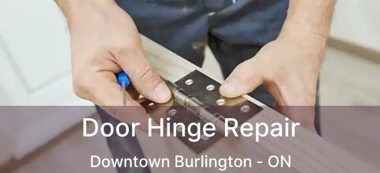  Door Hinge Repair Downtown Burlington - ON