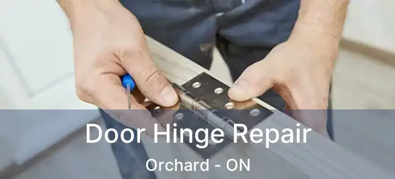  Door Hinge Repair Orchard - ON