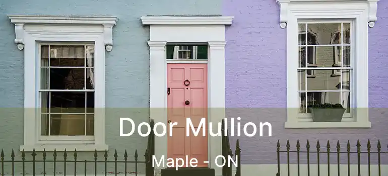  Door Mullion Maple - ON