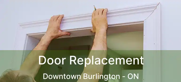 Door Replacement Downtown Burlington - ON