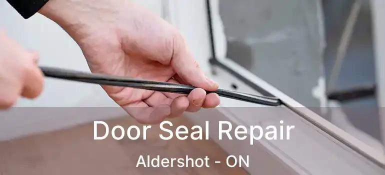  Door Seal Repair Aldershot - ON