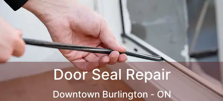  Door Seal Repair Downtown Burlington - ON