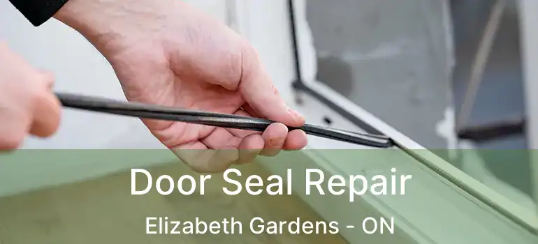  Door Seal Repair Elizabeth Gardens - ON