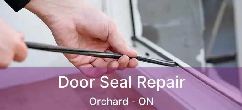  Door Seal Repair Orchard - ON