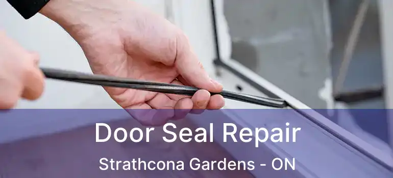  Door Seal Repair Strathcona Gardens - ON
