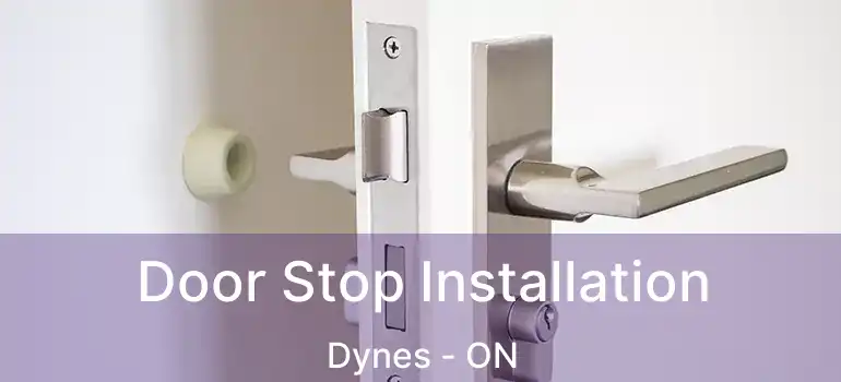  Door Stop Installation Dynes - ON