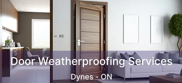  Door Weatherproofing Services Dynes - ON