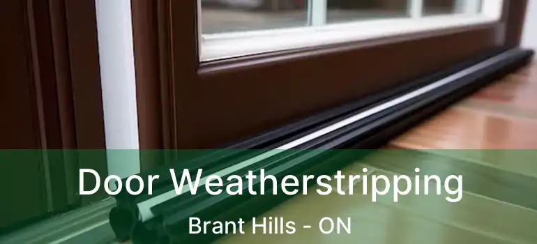 Door Weatherstripping Brant Hills - ON