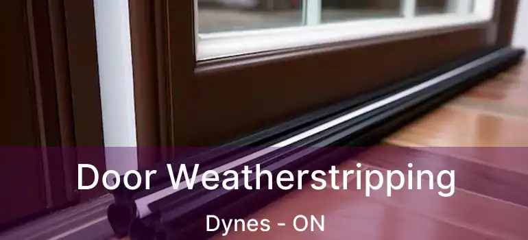  Door Weatherstripping Dynes - ON