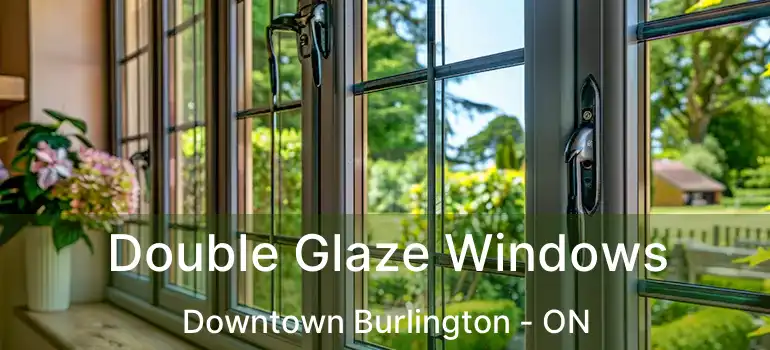  Double Glaze Windows Downtown Burlington - ON