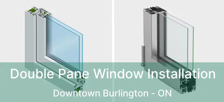  Double Pane Window Installation Downtown Burlington - ON