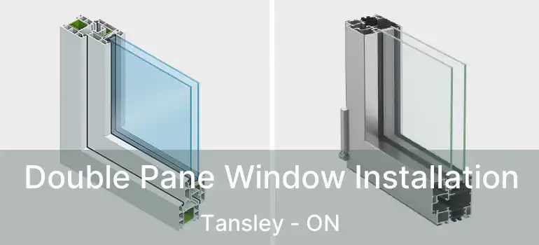  Double Pane Window Installation Tansley - ON