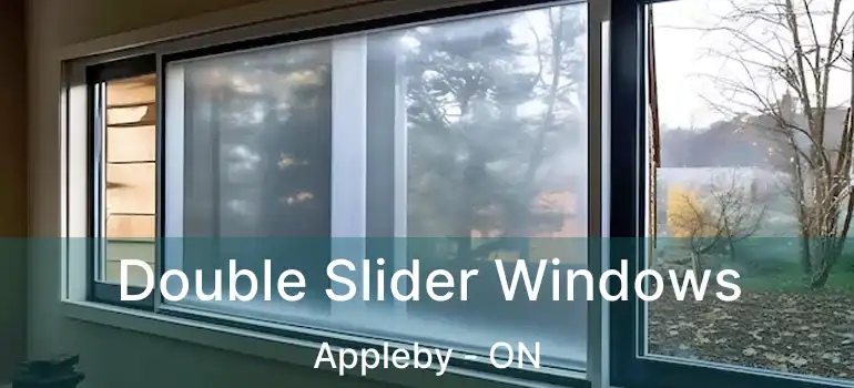  Double Slider Windows Appleby - ON