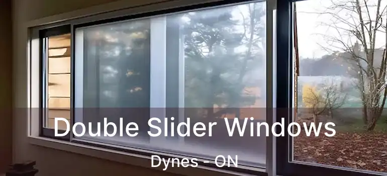  Double Slider Windows Dynes - ON