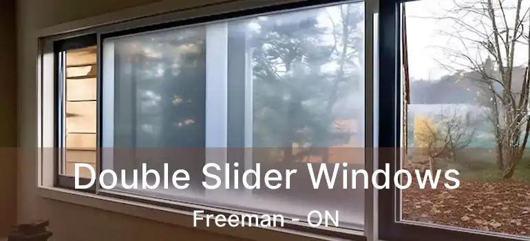  Double Slider Windows Freeman - ON