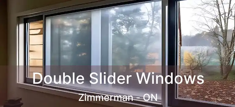  Double Slider Windows Zimmerman - ON