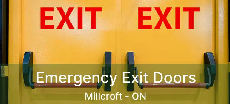  Emergency Exit Doors Millcroft - ON
