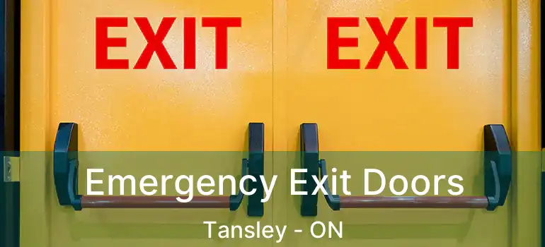  Emergency Exit Doors Tansley - ON